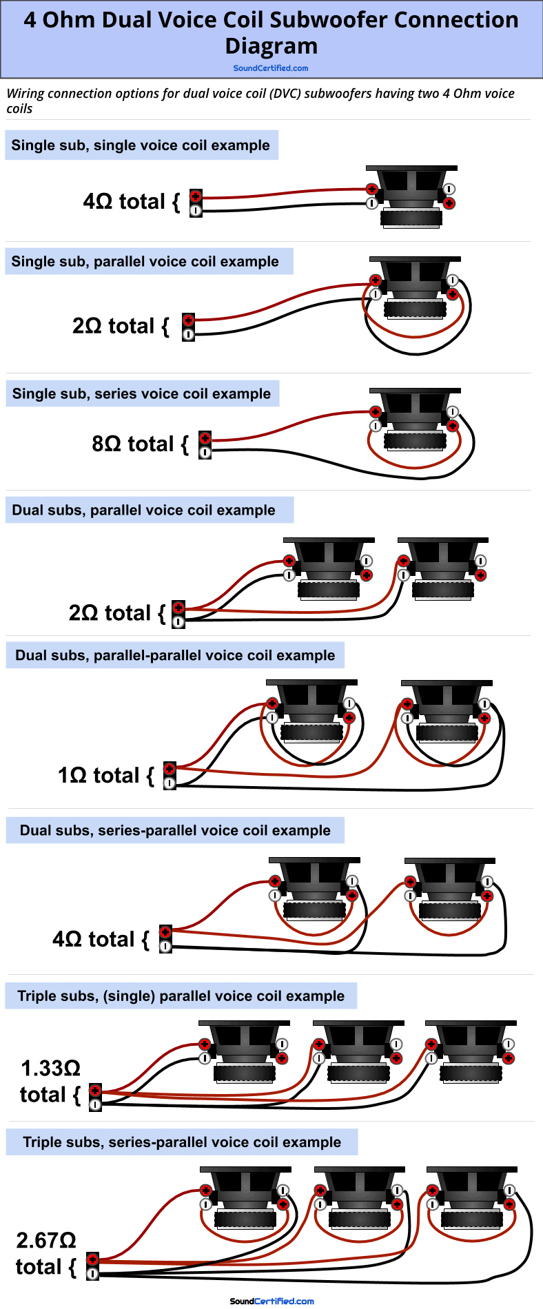 1 Ohm Dvc Wiring Diagram