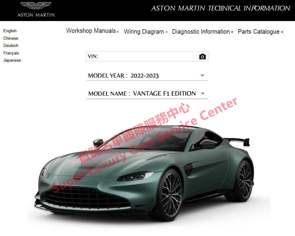 1956 2023 Full Set Aston Martin Workshop Service Repair Manual Wiring 