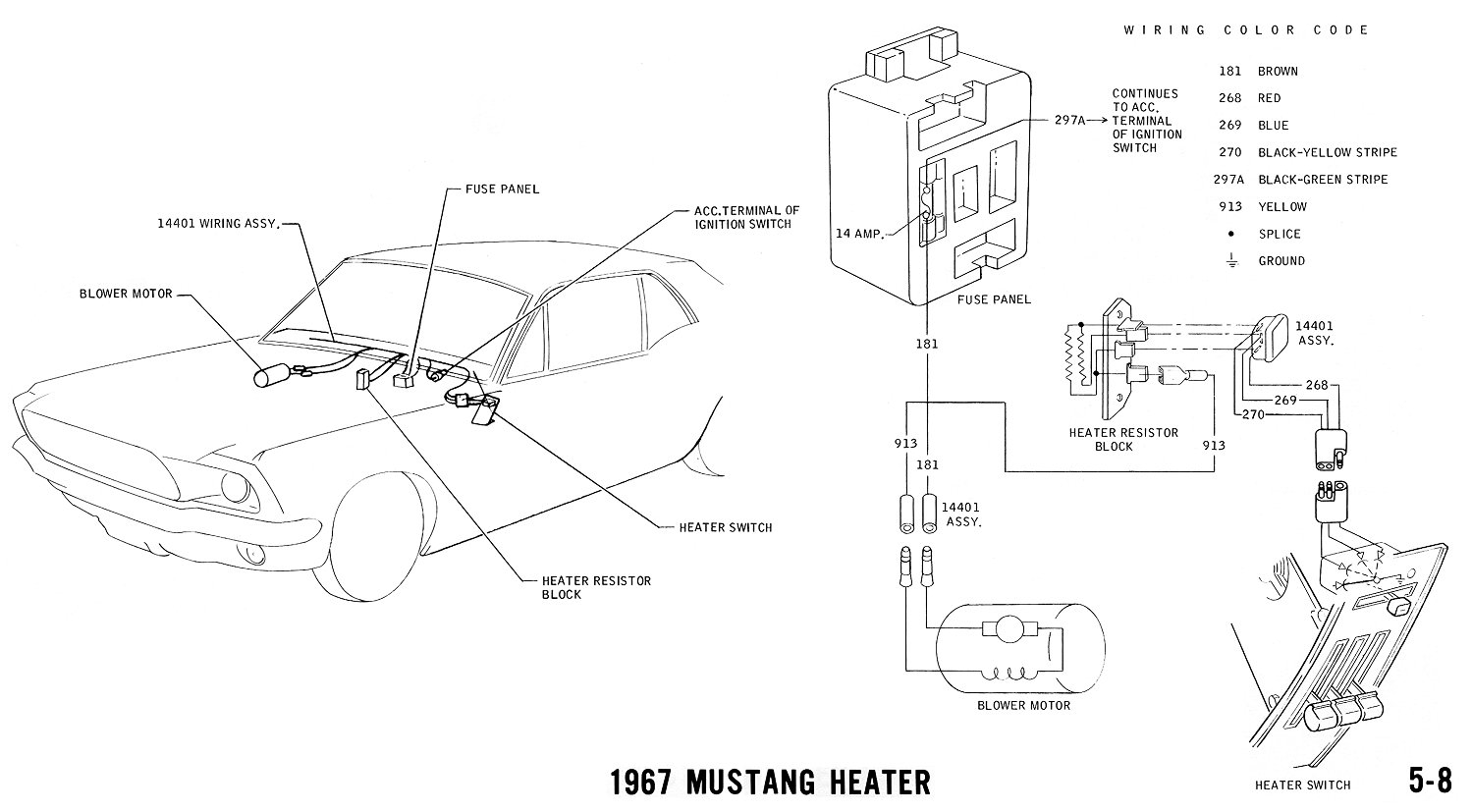 1965 Mustang Wiring Diagrams Electrical Schematics Wiring Diagram