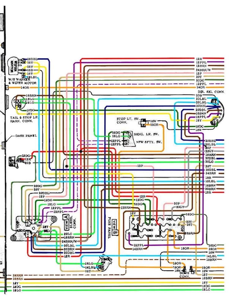 1969 Chevelle Gauge Wiring Diagram Wiring Diagram