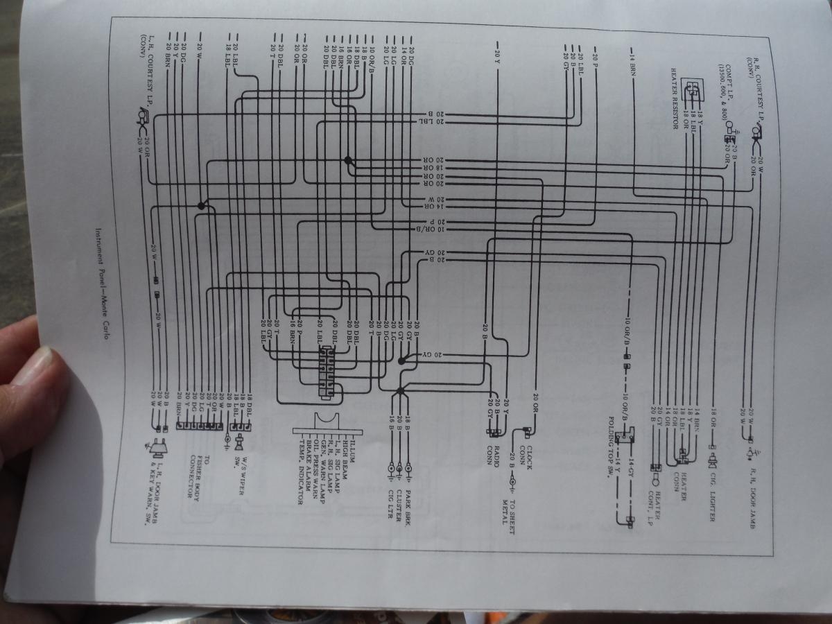 1972 Monte Carlo Wiring Diagram Wiring Diagram