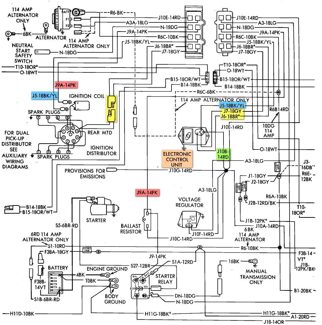 1979 Dodge Truck Wiring Diagrams