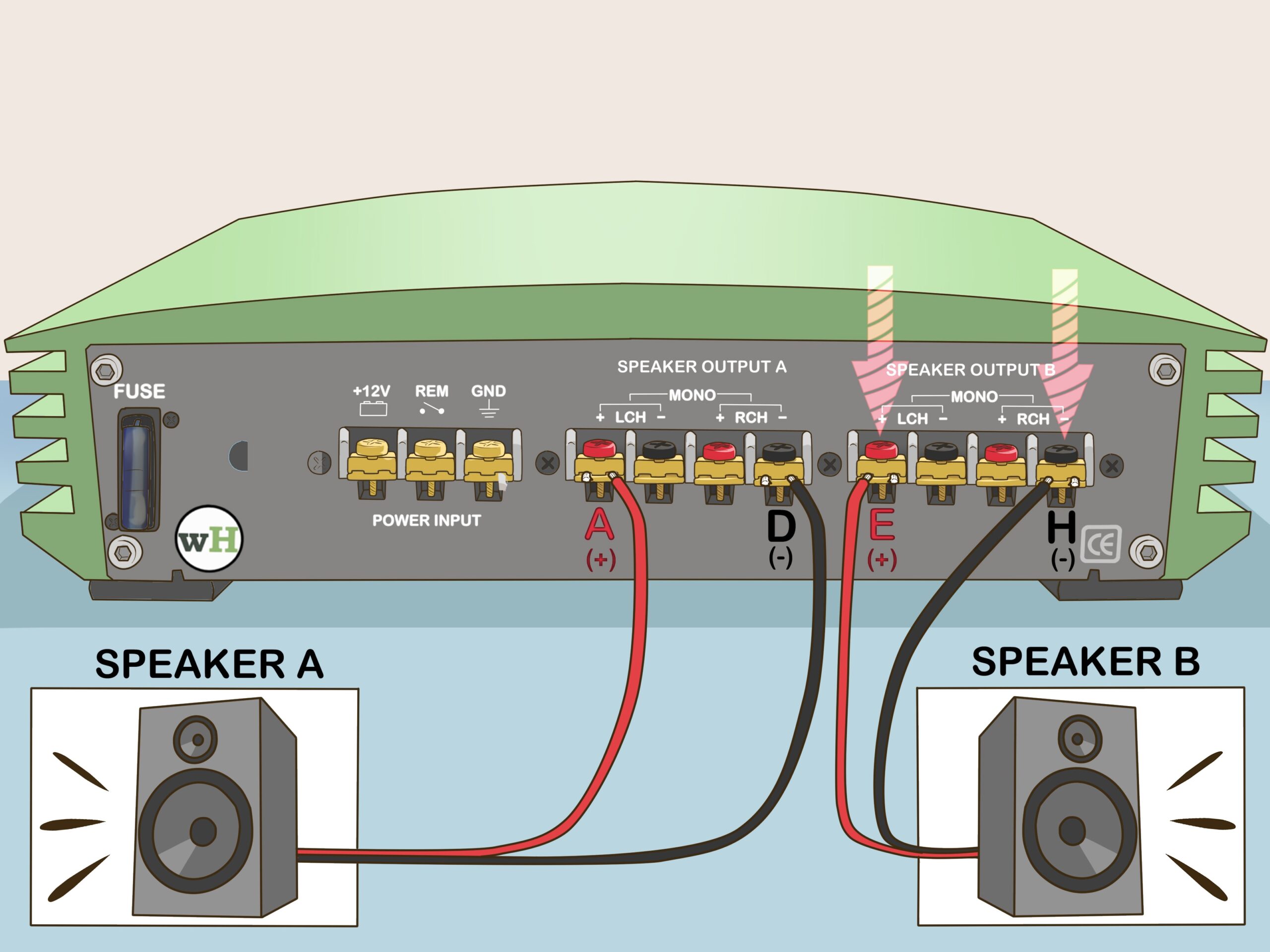 2 Channel Amp Wiring Diagram