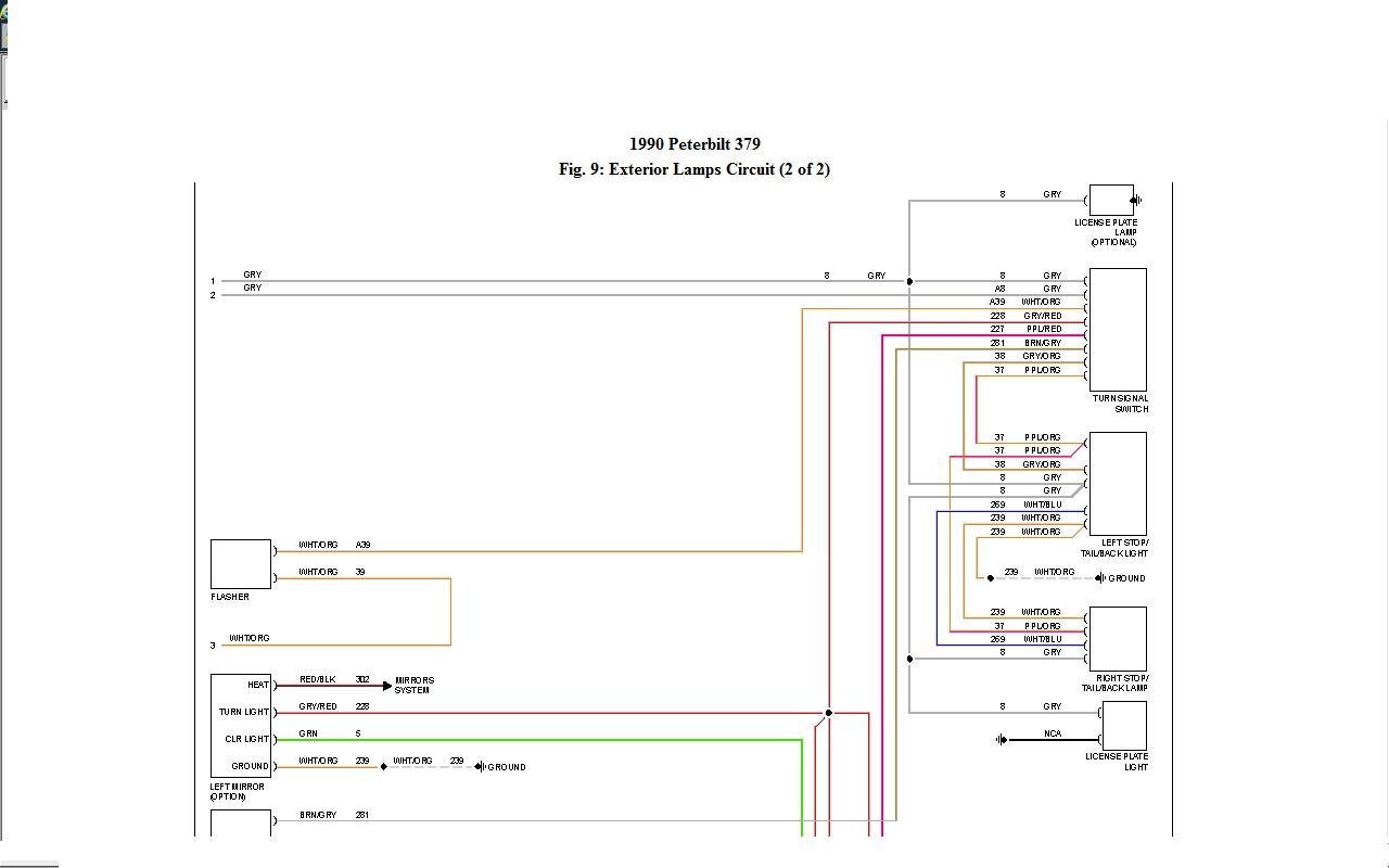 2000 Peterbilt 379 Wiring Diagrams Wiring Diagram