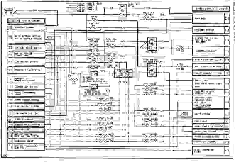 2001 Mazda 626 Wiring Diagram Wiring Diagram Service Manual PDF