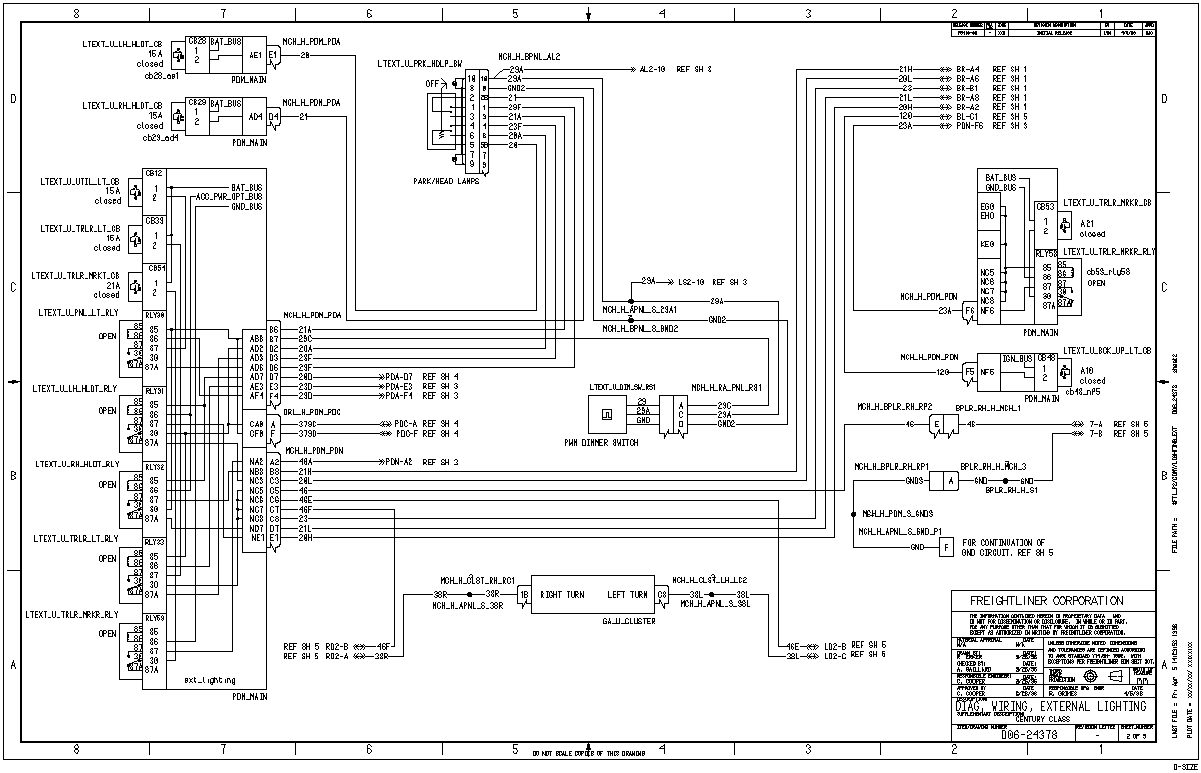 2002 Thomas Bus Freightliner Heater Wiring Diagram