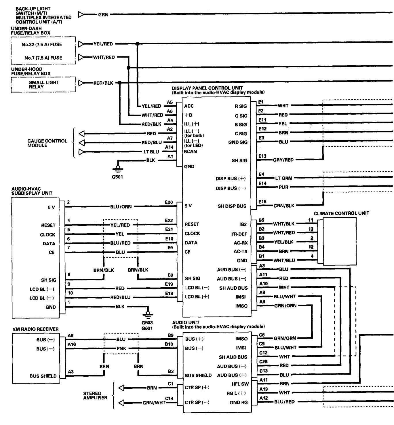 2004 Acura Mdx Radio Factory Wiring Diagram Key1 2004 Acura Mdx Radio Factory Wiring Diagram Key1