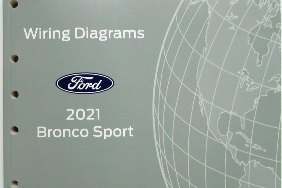 2021 Ford Bronco Sport Electrical Wiring Diagrams Manual