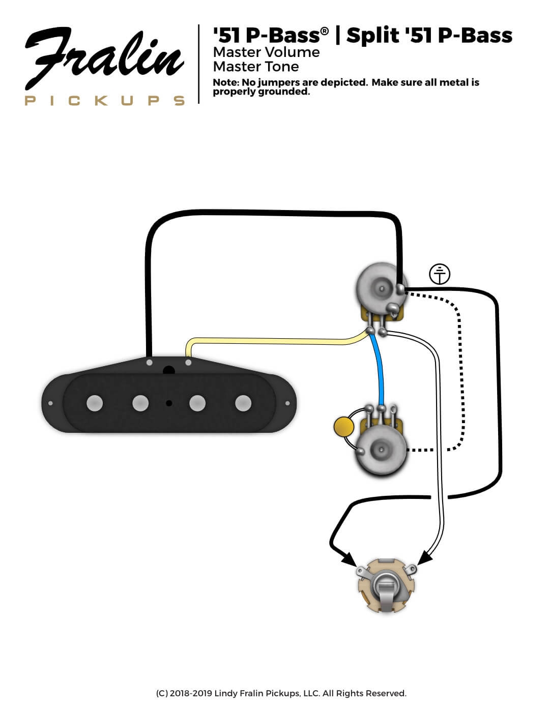  39 51 P Bass Wiring Diagram Fralin Pickups