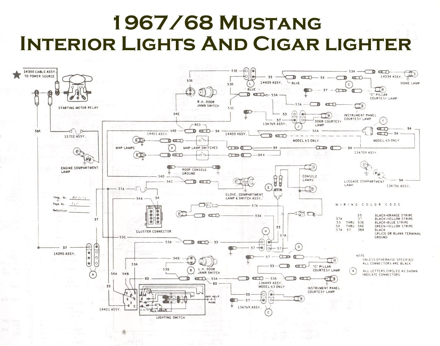 67 Mustang Alternator Wiring Diagram Database Faceitsalon