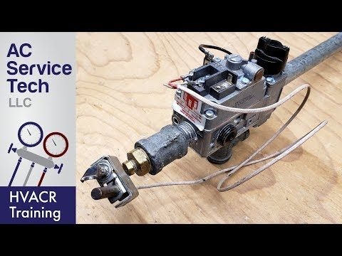 750 Millivolt Gas Valve Thermopile Wiring Wiring Diagram YouTube