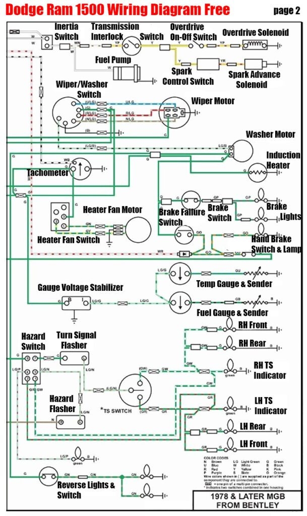 94 Dodge Ram Wiring Diagram Rear