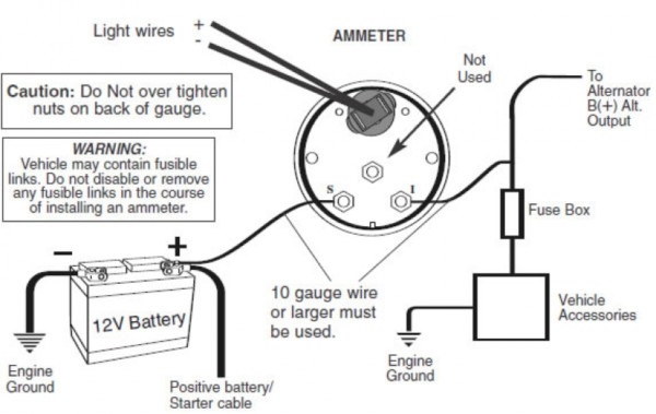 Ammeter Wiring Diagram