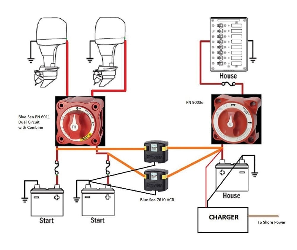 Boat Wiring Diagram Dual Batteries