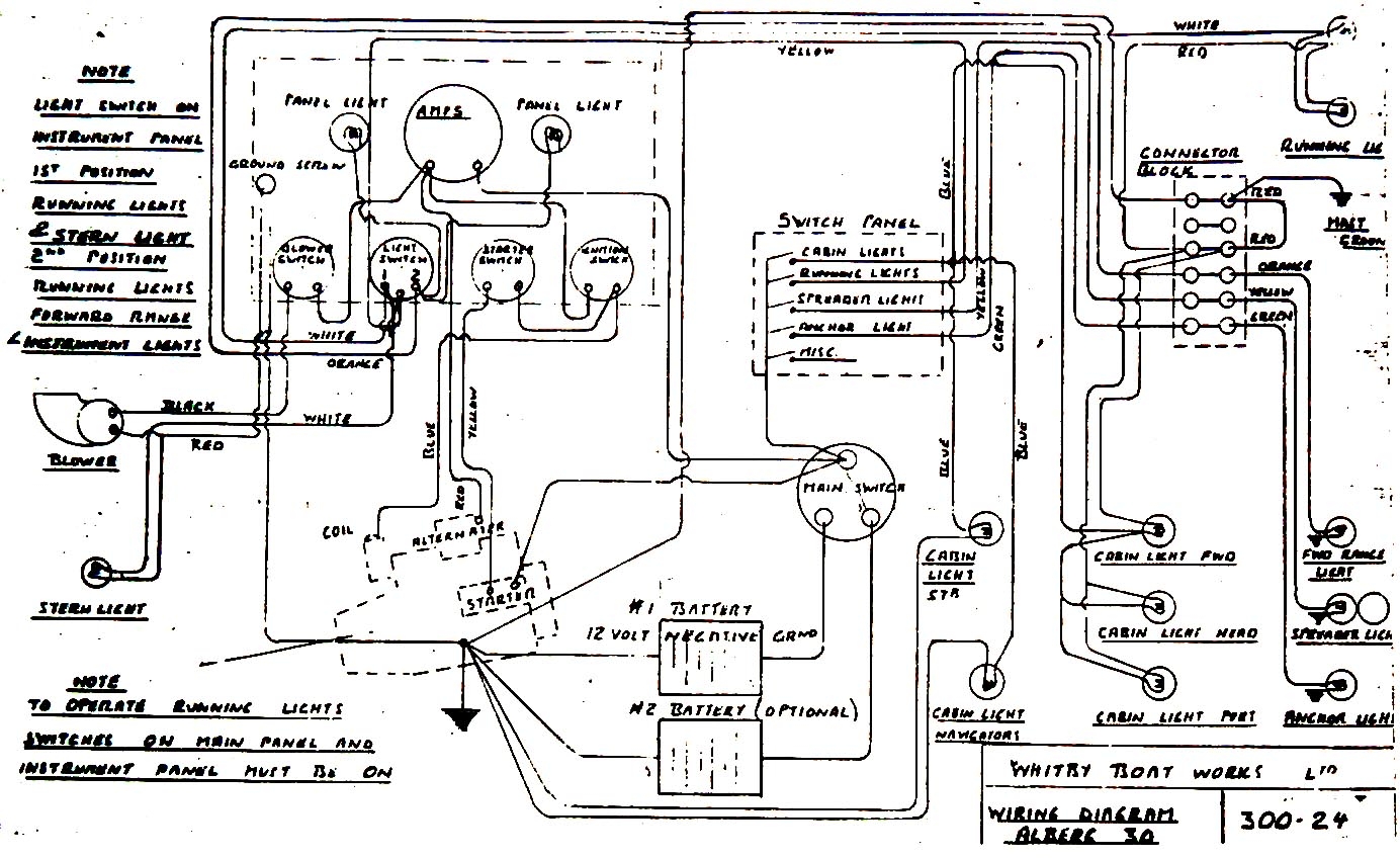 Boat Wiring Diagram Schematic Soke
