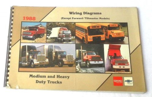 Buy 1988 GMC MEDIUM AND HEAVY DUTY TRUCK WIRING DIAGRAMS In GREAT NORTH 