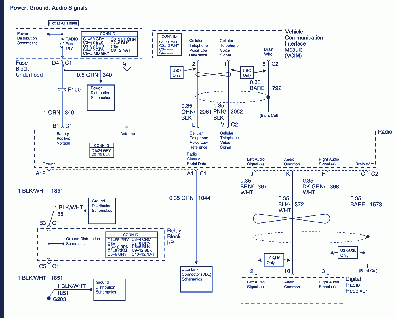 Chevrolet Wiring Diagrams 2004
