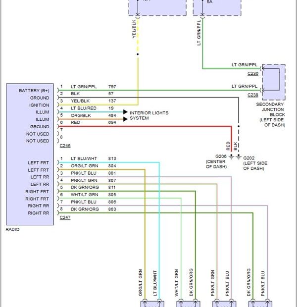 Chevy Factory Radio Wiring Diagram