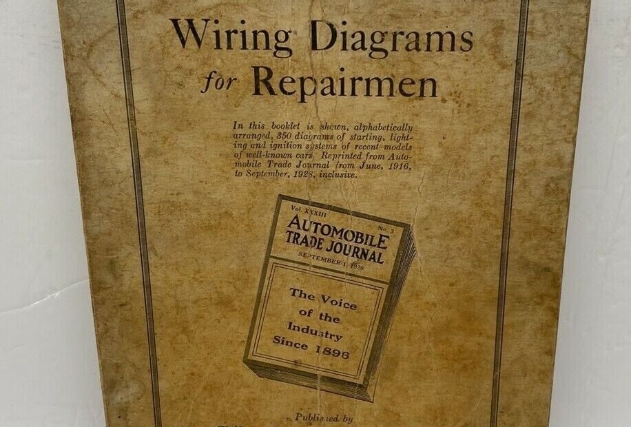 Chilton 39 s Wiring Diagrams For Repairmen 1916 1928 350 Service