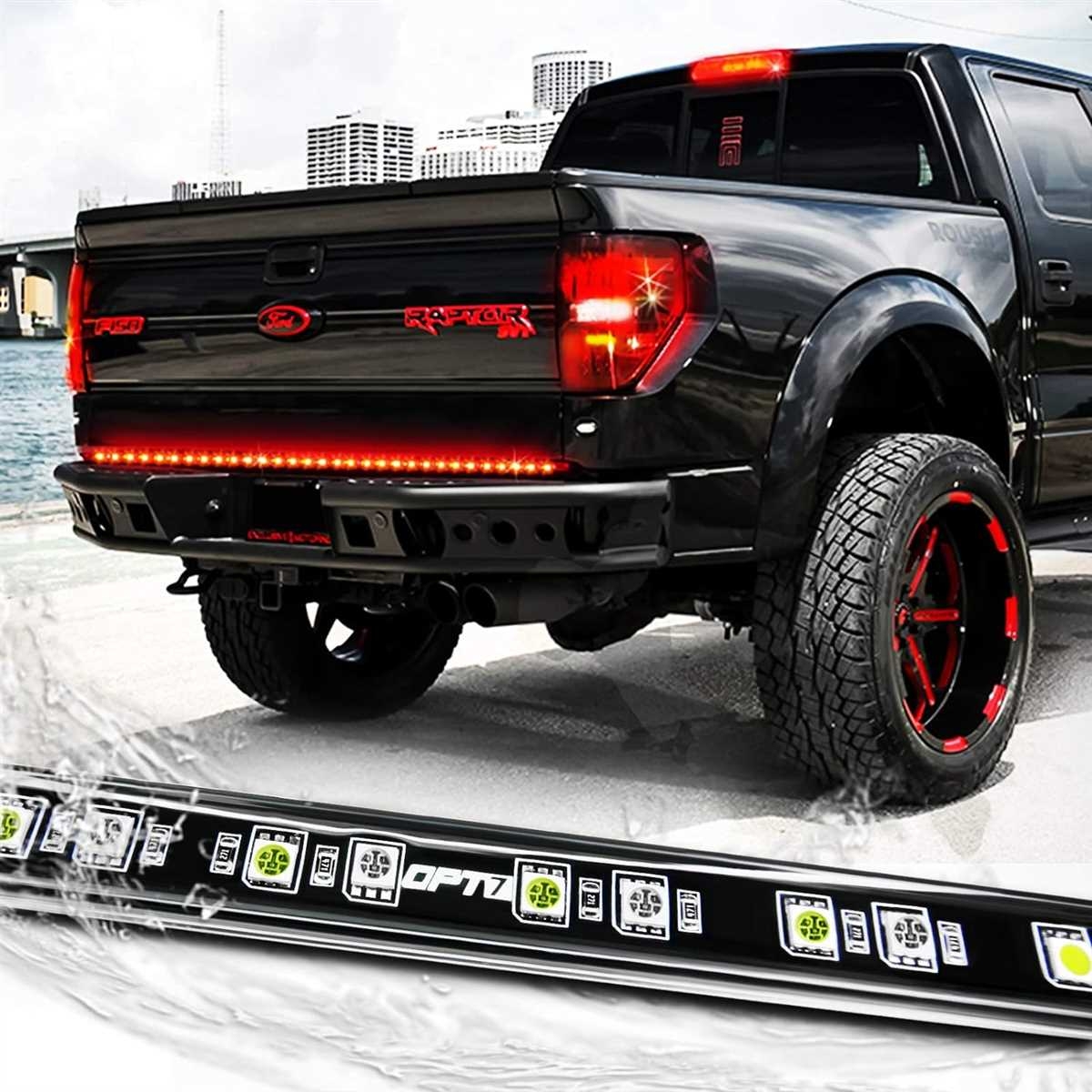 Complete Guide How To Wire Opt7 Tailgate Light Bar With Diagram