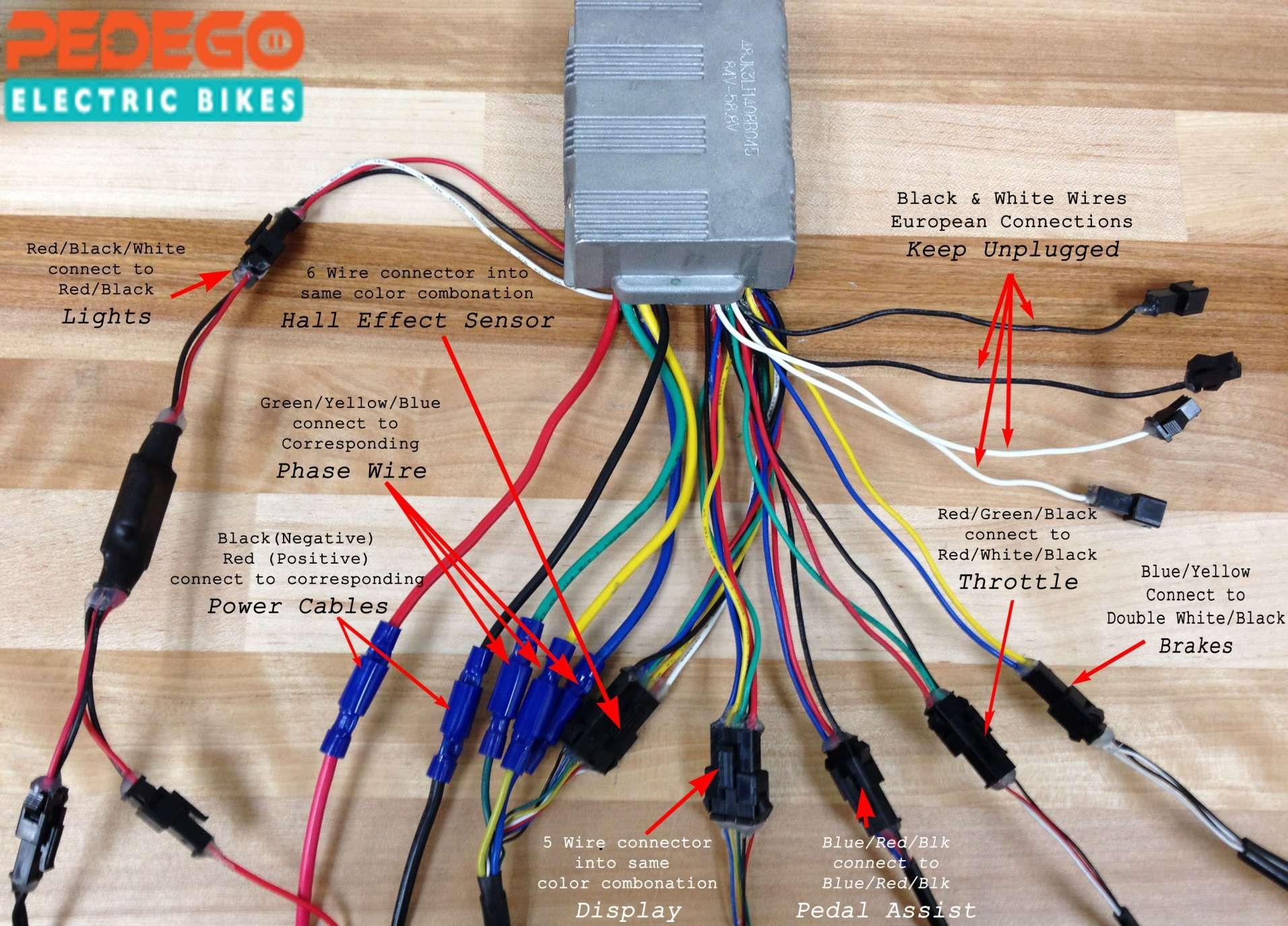 Controller Wiring 48 Volt Electric Scooter Wiring Diagram El