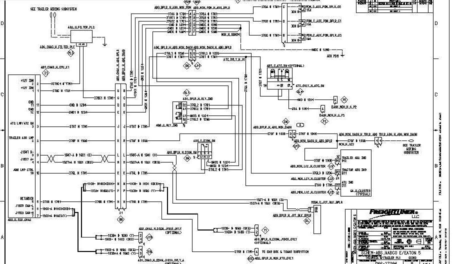 Cracking The Code Unveiling Freightliner Truck Wiring Diagrams