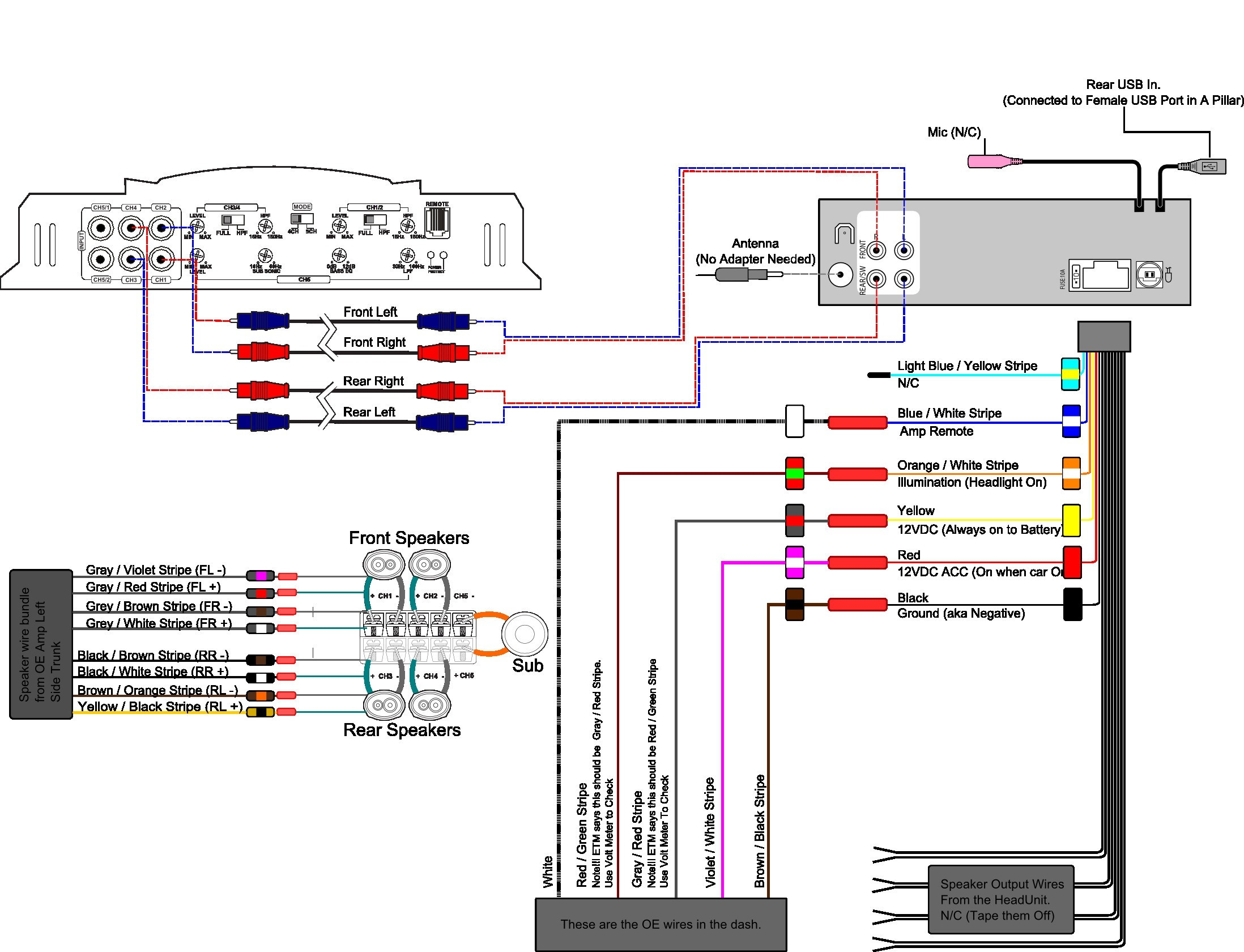 Crystal Wiring Pioneer Car Radio Wiring Diagram Installation Guide