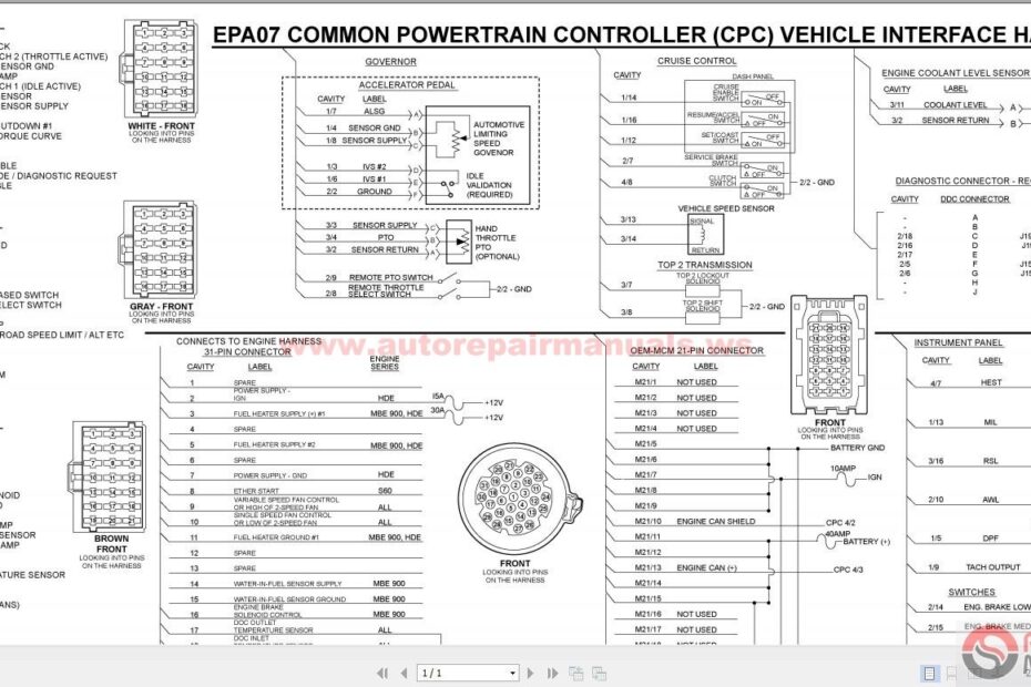 Ddec Iv Wiring Diagram