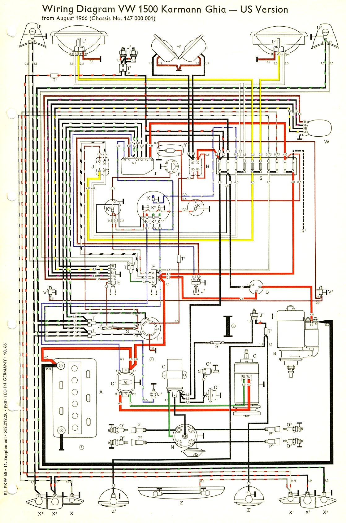  DIAGRAM 1974 Volkswagen Wiring Diagrams MYDIAGRAM ONLINE
