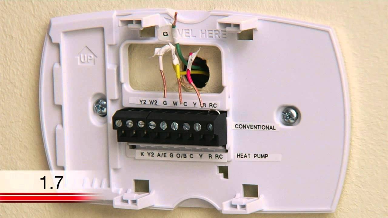 Diagram Color Code Honeywell Thermostat Wiring