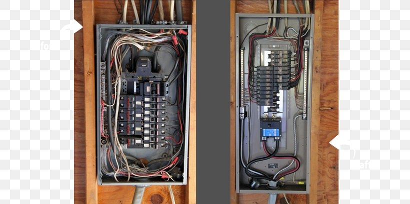 Distribution Board Electrical Wires Cable Circuit Breaker Electricity 