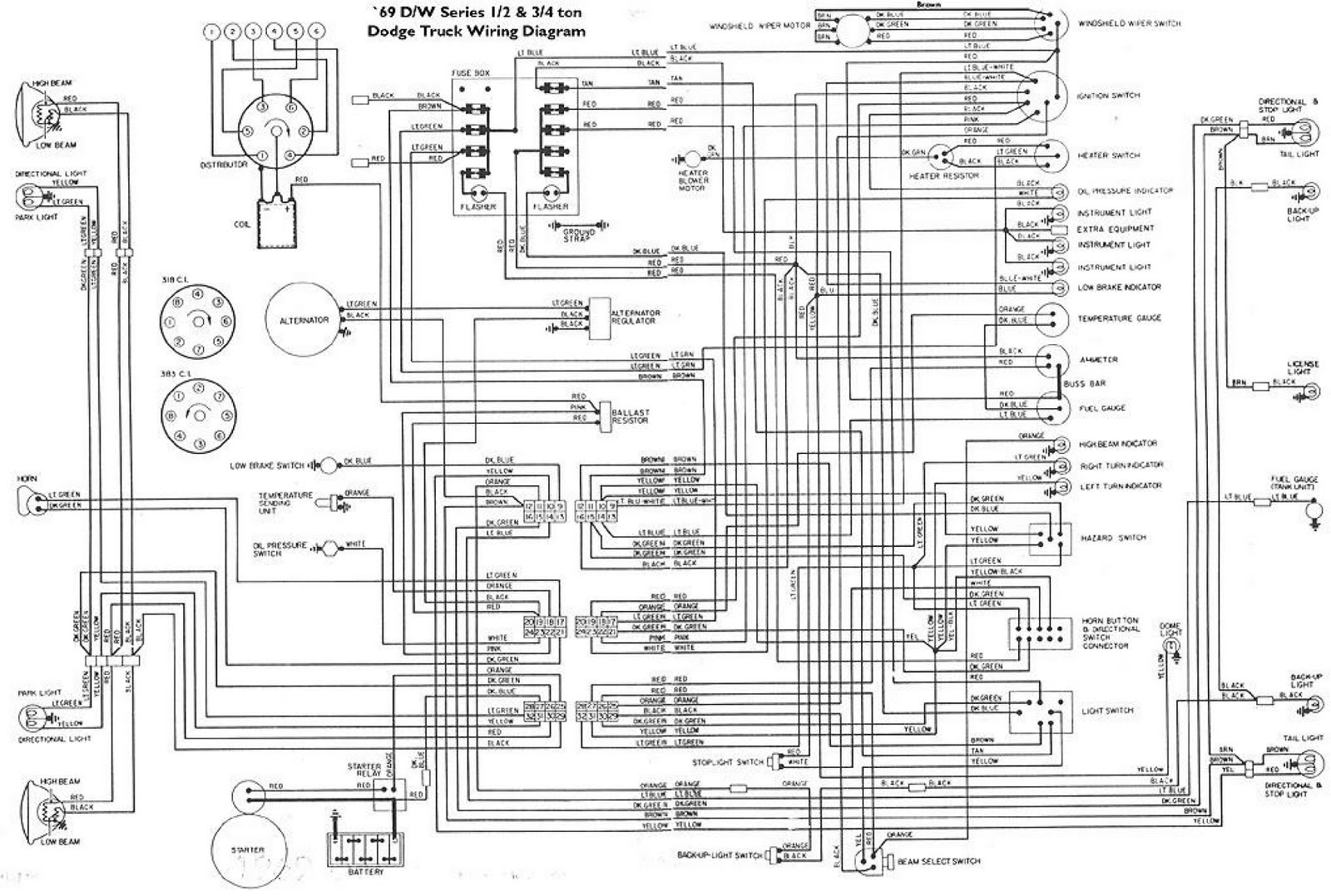 Dodge Wiring Diagrams Schematics