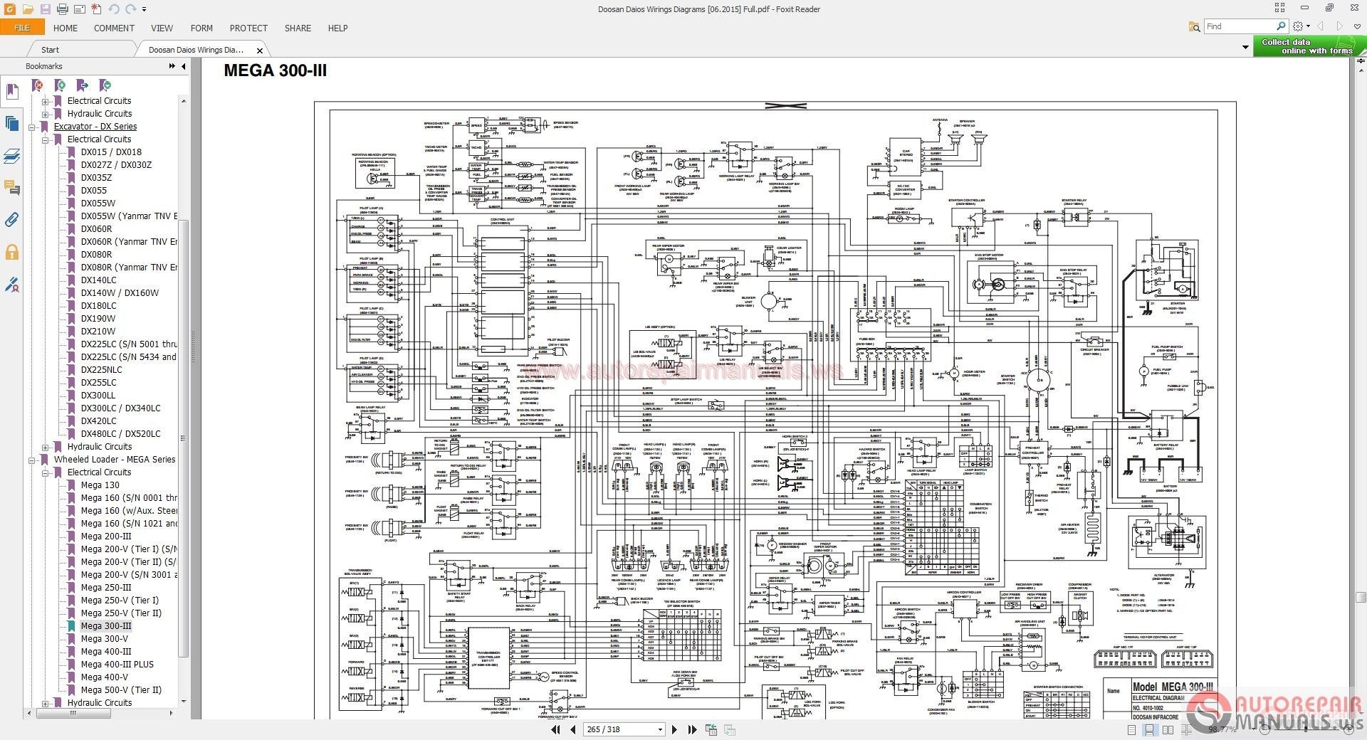 Doosan Daios Wirings Diagrams 06 2015 Full