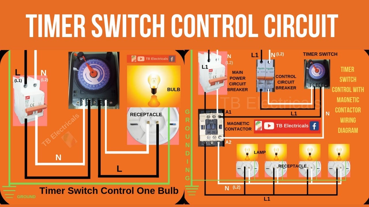 Electrical Timer Switch Wiring Diagram