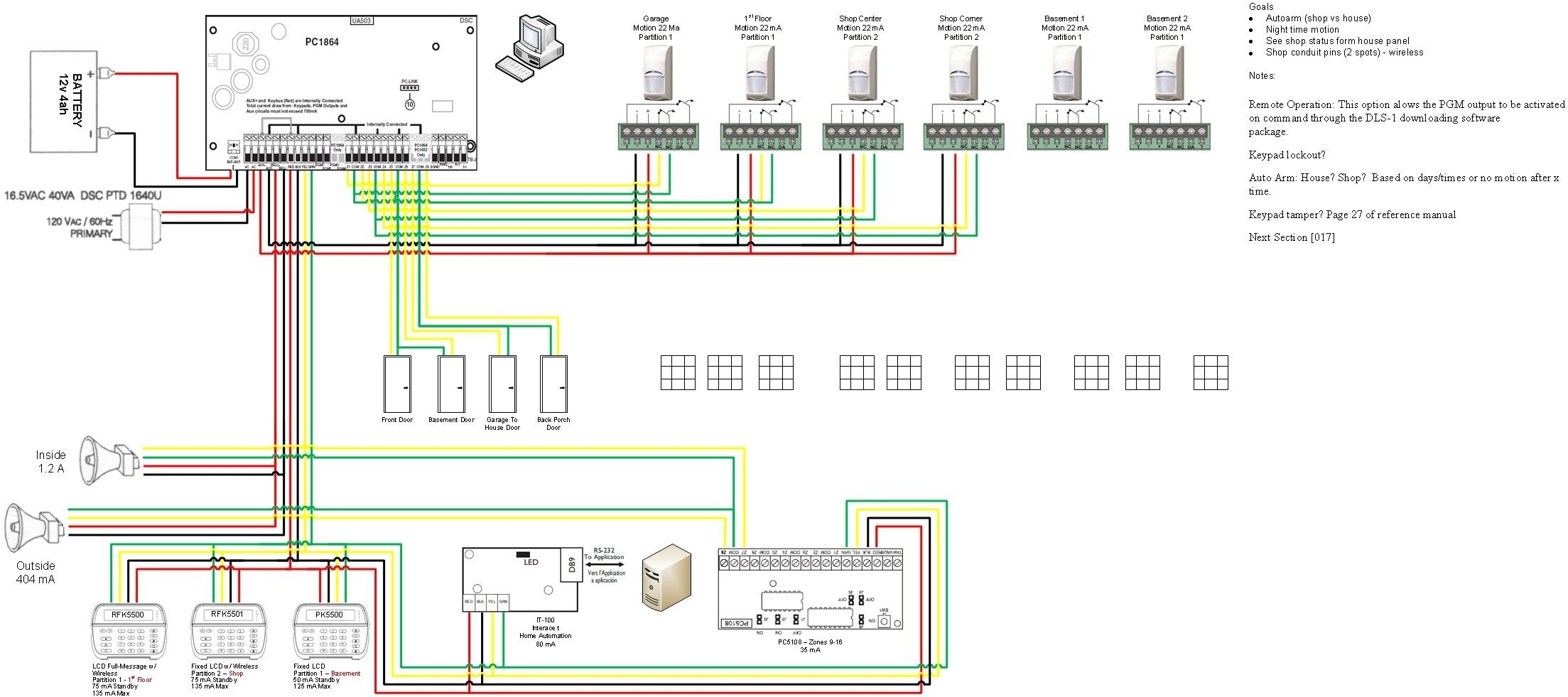Fire Alarm Systems Wiring Diagrams