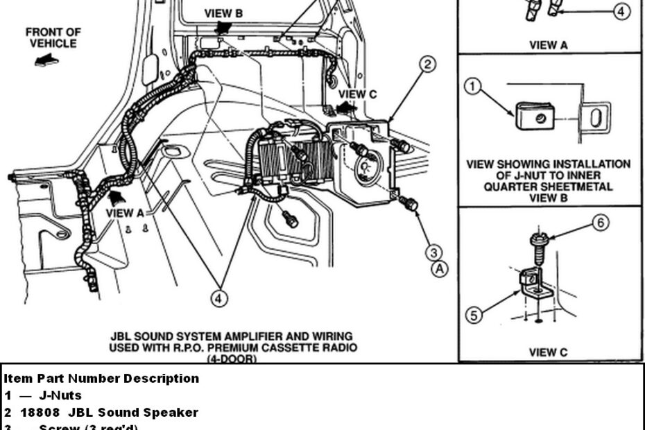 Ford F 150 Factory Subwoofer Wiring Diagram Wiring Diagram Trailer