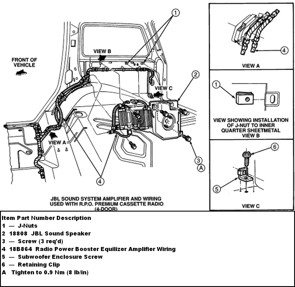 Ford F 150 Factory Subwoofer Wiring Diagram Wiring Diagram Trailer 