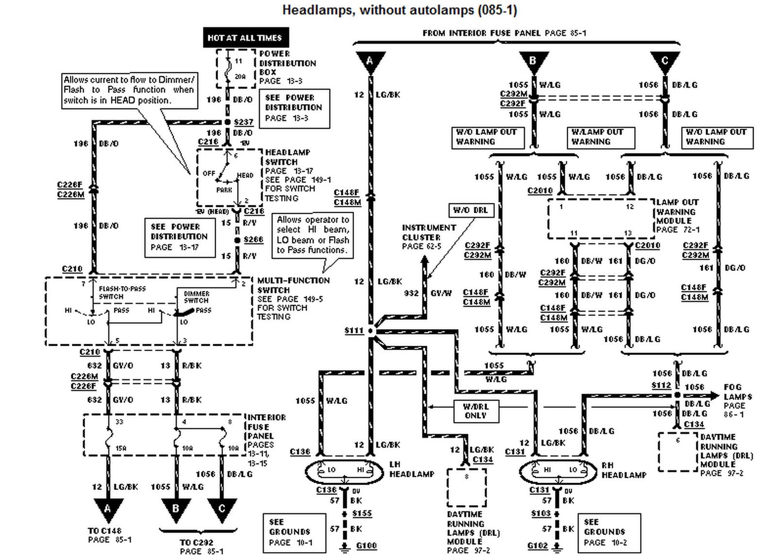 Ford Fusion Circuit Diagram Ford Fusion Circuit Diagram