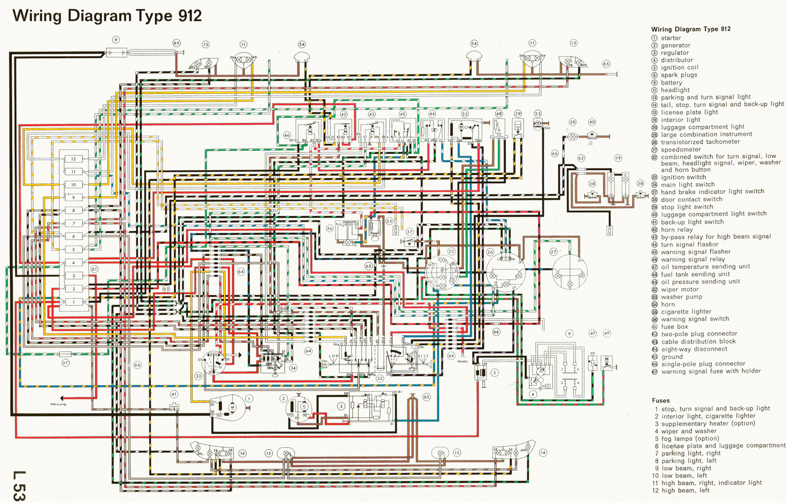 Free Auto Wiring Diagram 912 Porsche Wiring Diagram