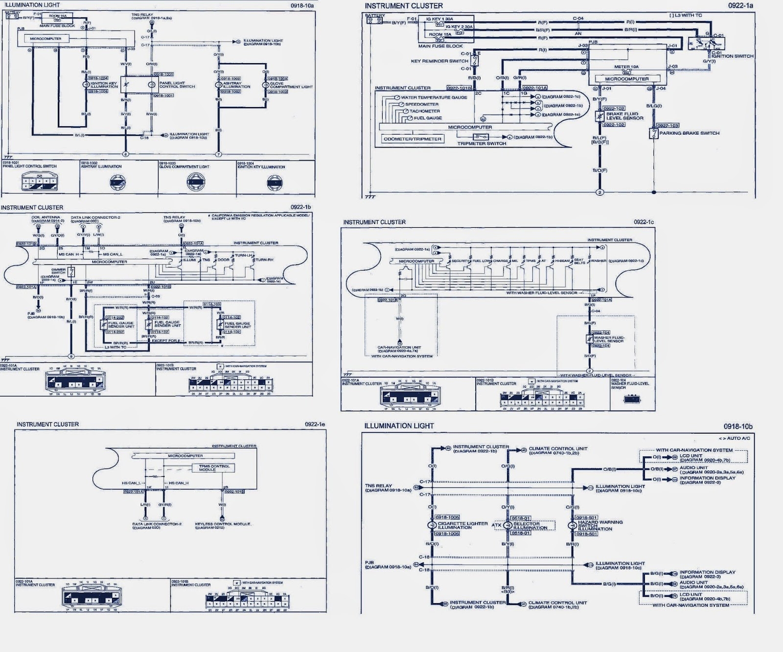 Free Mazda Wiring Diagrams