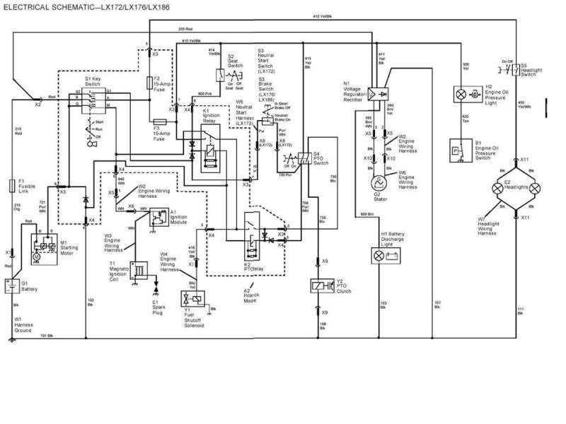 Free Wiring Diagram For Scotts S2048 Lawn Tractor