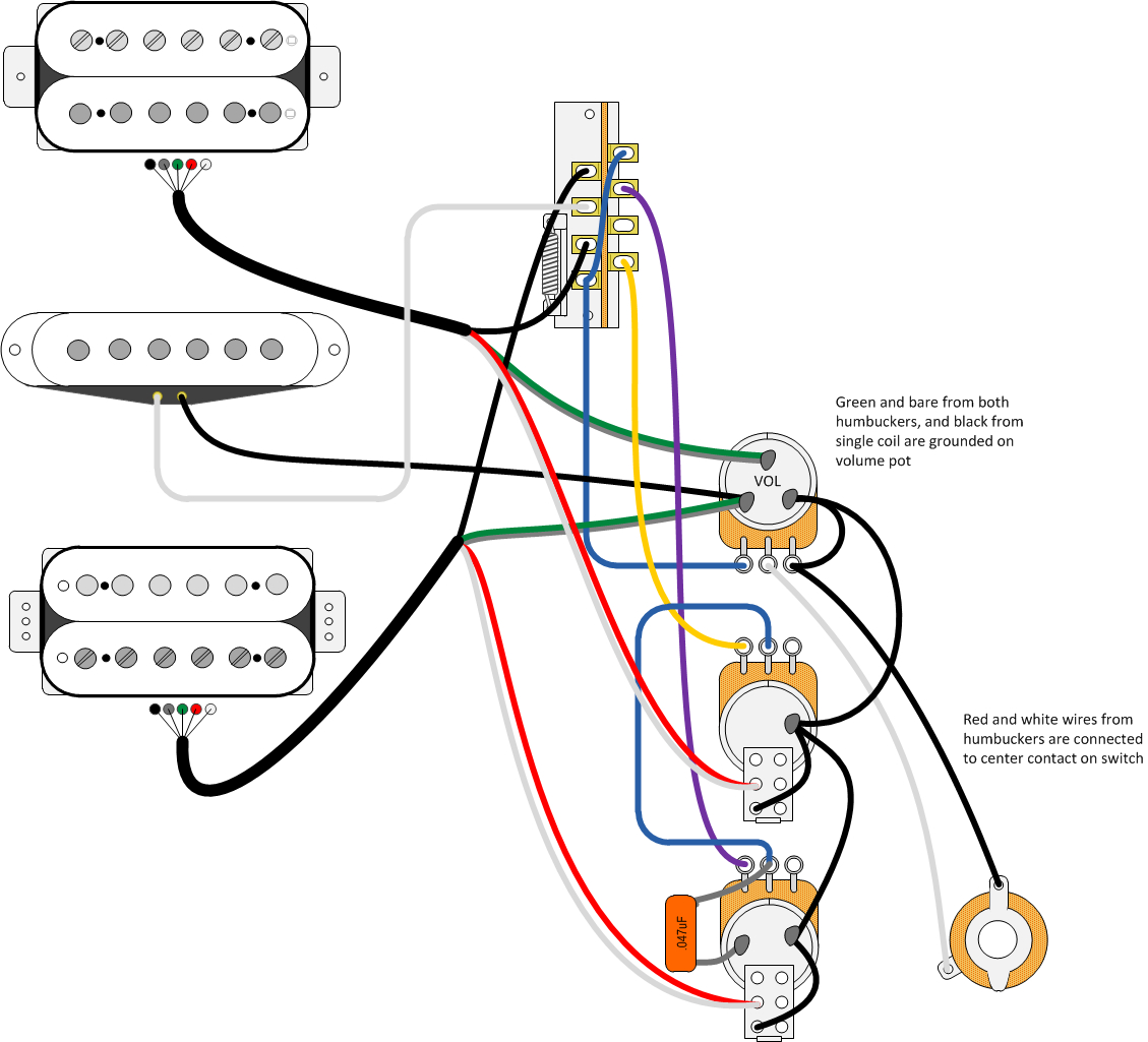 Guitar Kit Wiring Diagram Guitar Kit Wiring Diagram