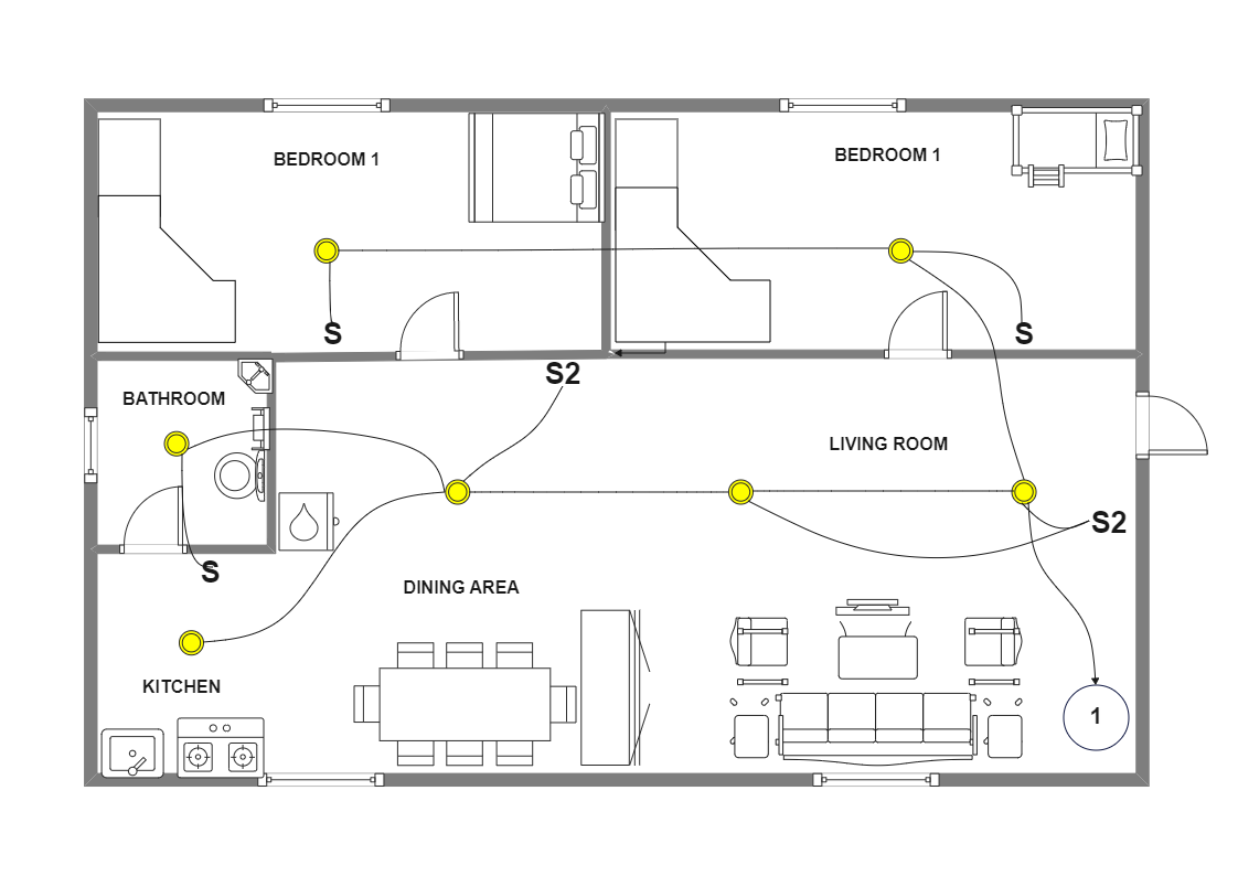 House Wiring Layout