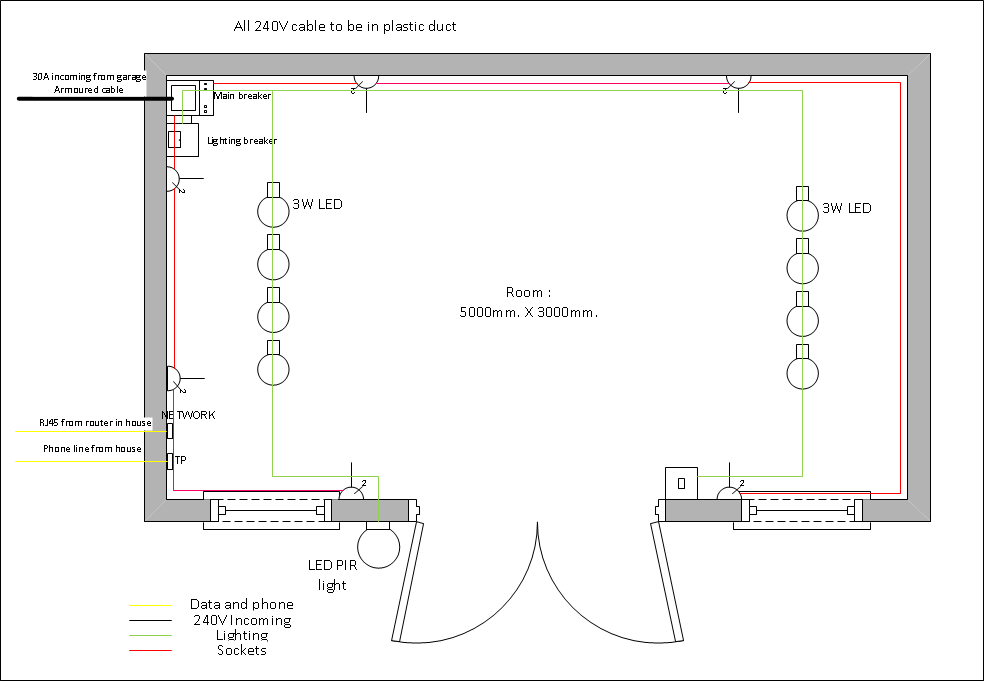 House Wiring Plan Template House Wiring Plan Template