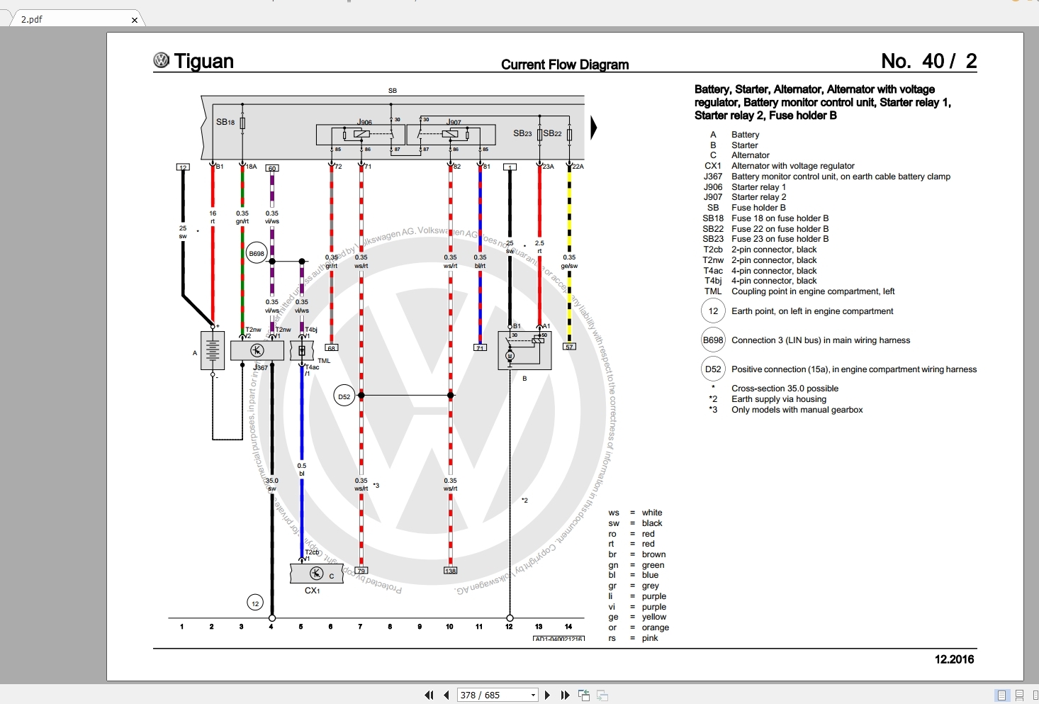How To Read VW Wiring Diagrams SelfStudy Program