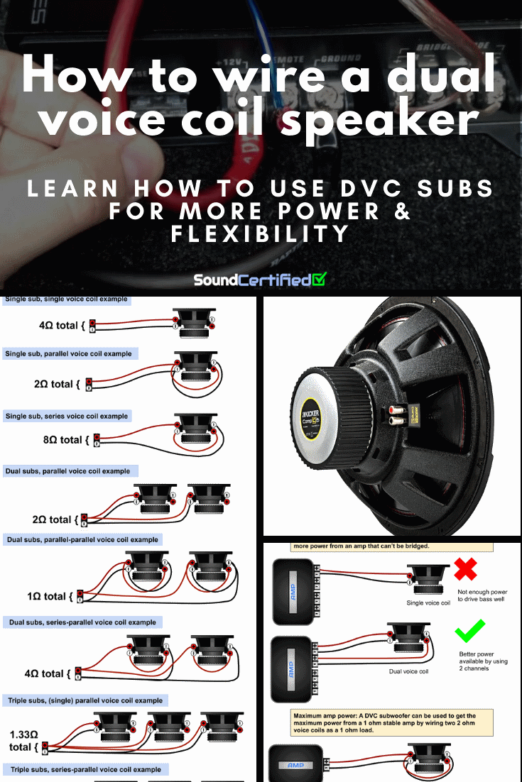 Impressive Dual Voice Coil Wiring Options Salzer Rotary Switch Diagram
