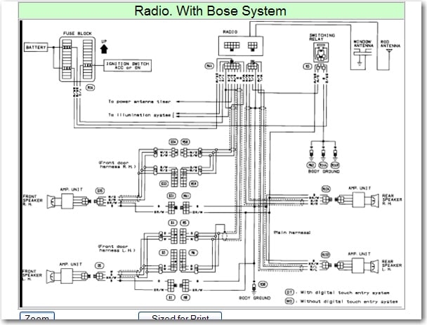 Intrigue Oem Wiring Diagram For Bose Stereo Wiring Diagram Pictures