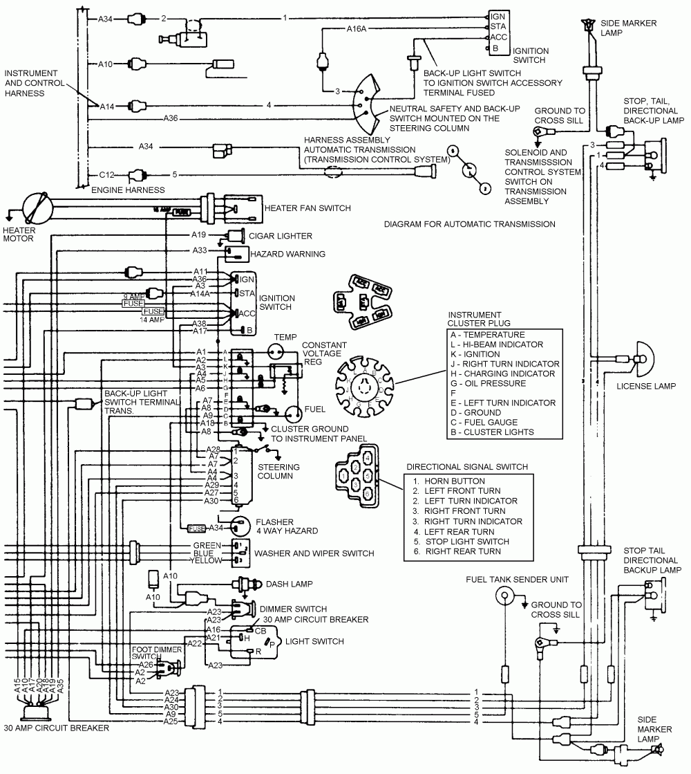 Jeepster Wiring Diagram