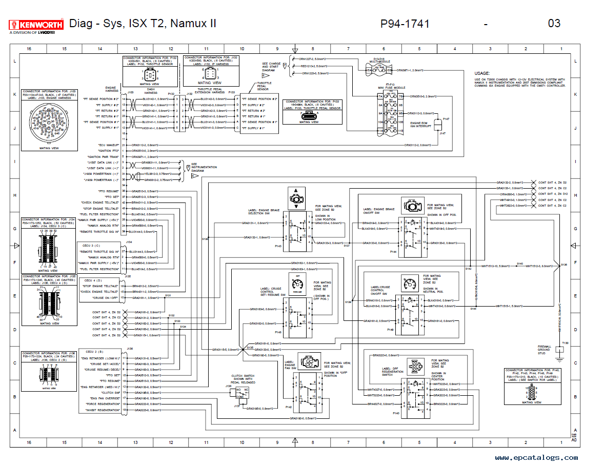 Kenworth T300 Wiring Diagrams Wiring Diagram