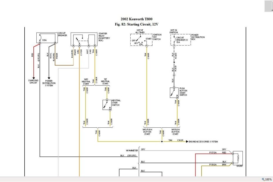 Kenworth Wiring Diagrams Wiring Diagram And Schematic